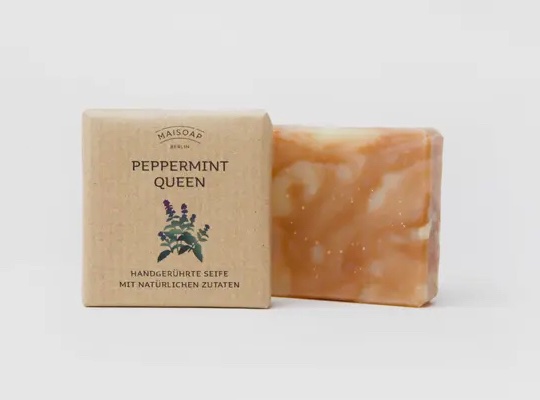 PEBERMYNTEDRONNING SÆBE