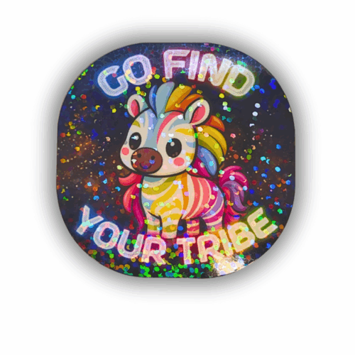 DIE CUT STICKER - GO FIND YOUR TRIBE - STOR