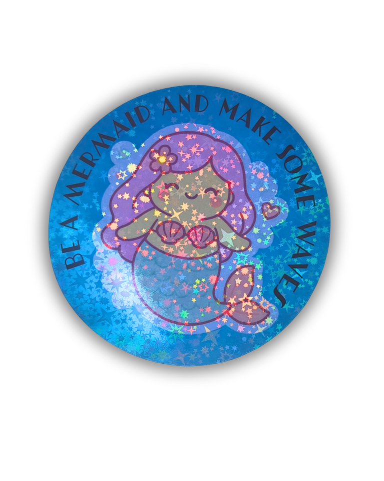 DIE CUT STICKER - MERMAID - STOR
