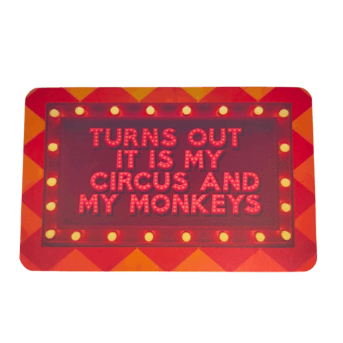 DIE CUT STICKER - MY MONKEYS