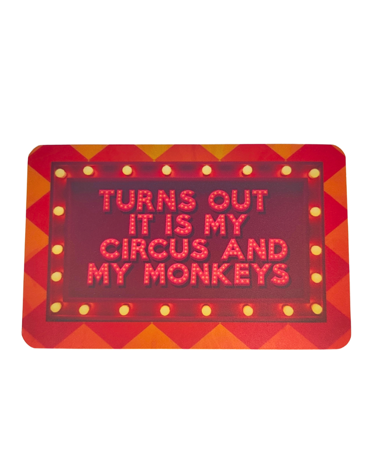 DIE CUT STICKER - MY MONKEYS