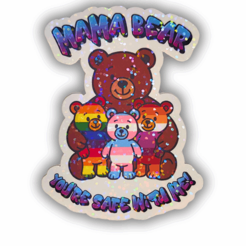 DIE CUT STICKER - MAMA BEAR - STOR