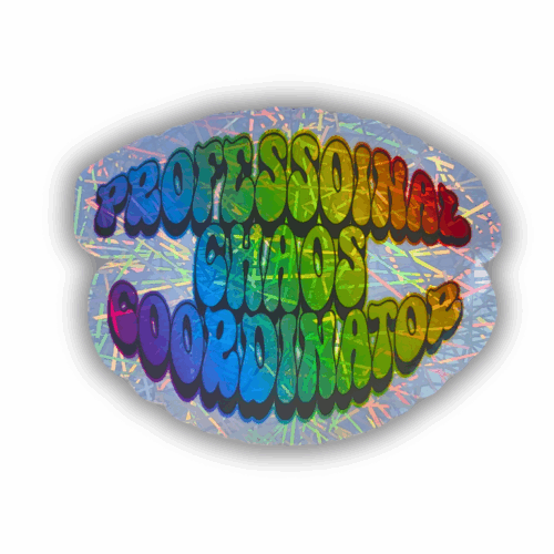 DIE CUT STICKER - PRO CHAOS