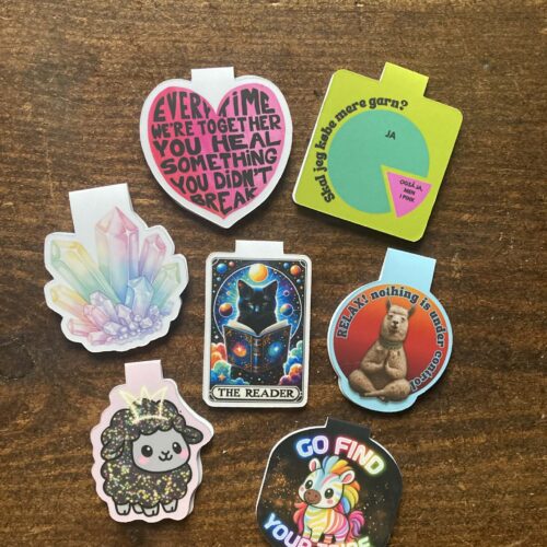 MAGNETISKE BOGMÆRKER - flere varianter