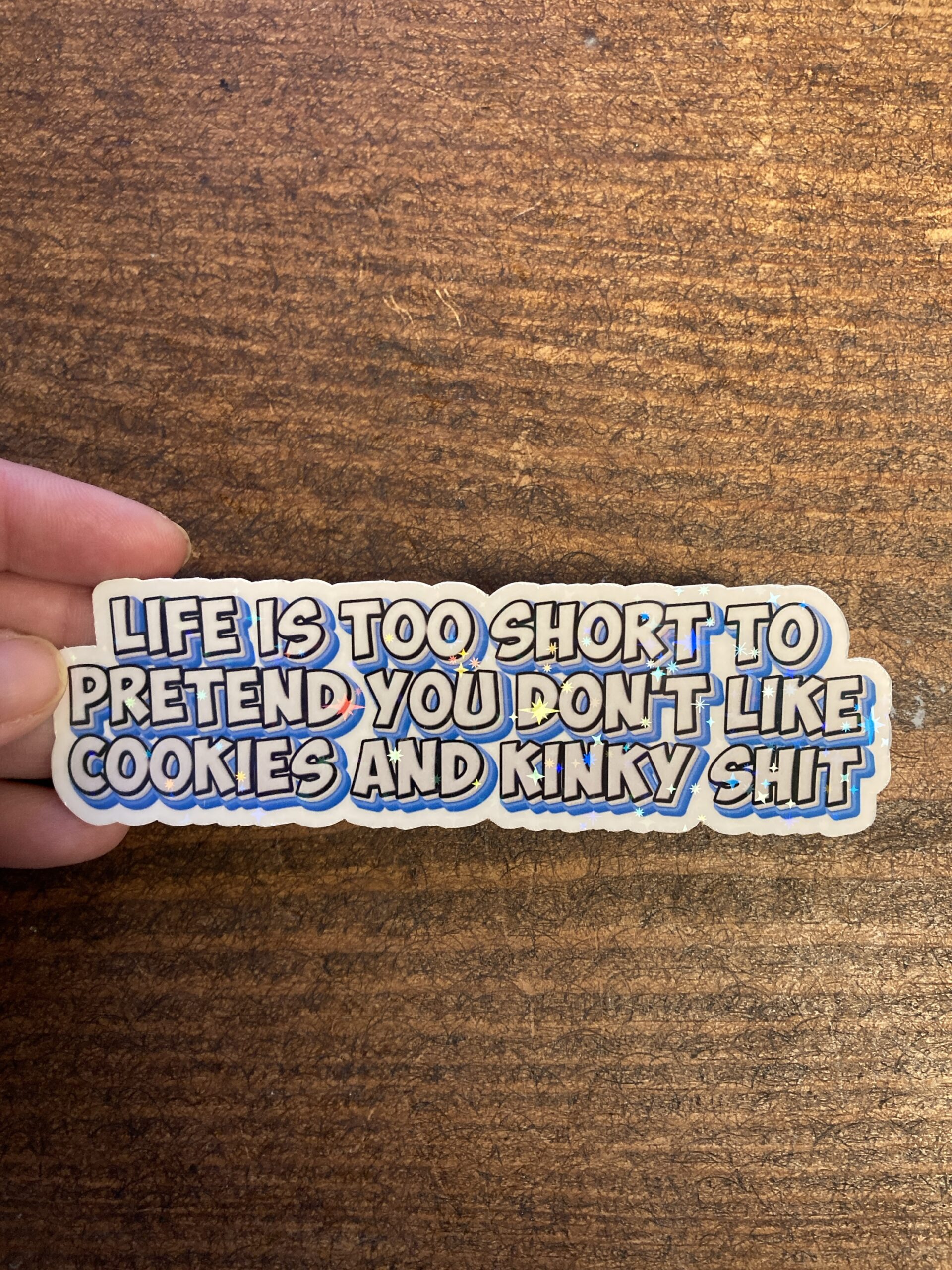 DIE CUT STICKER - Life is too short