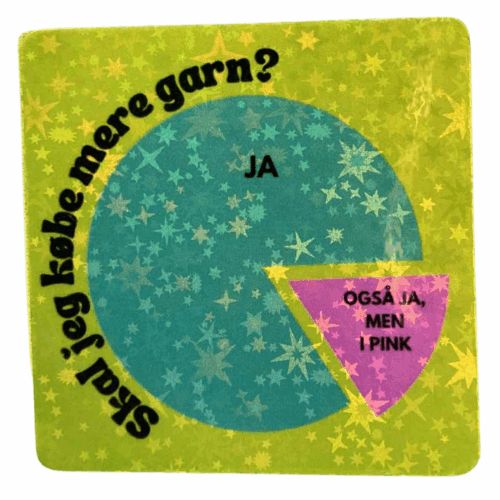 DIE CUT STICKER - MERE GARN