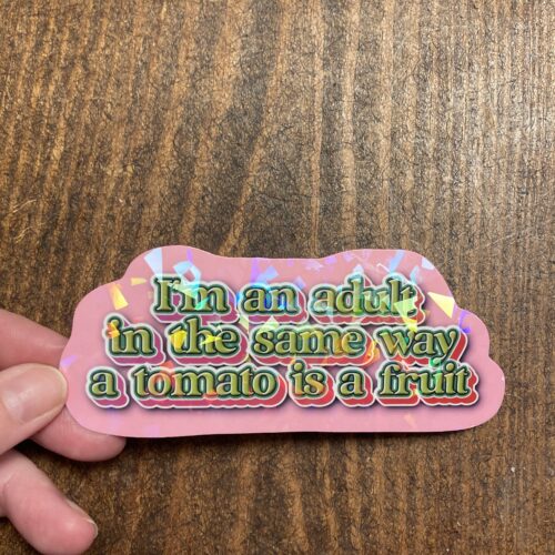 DIE CUT STICKER - The same way