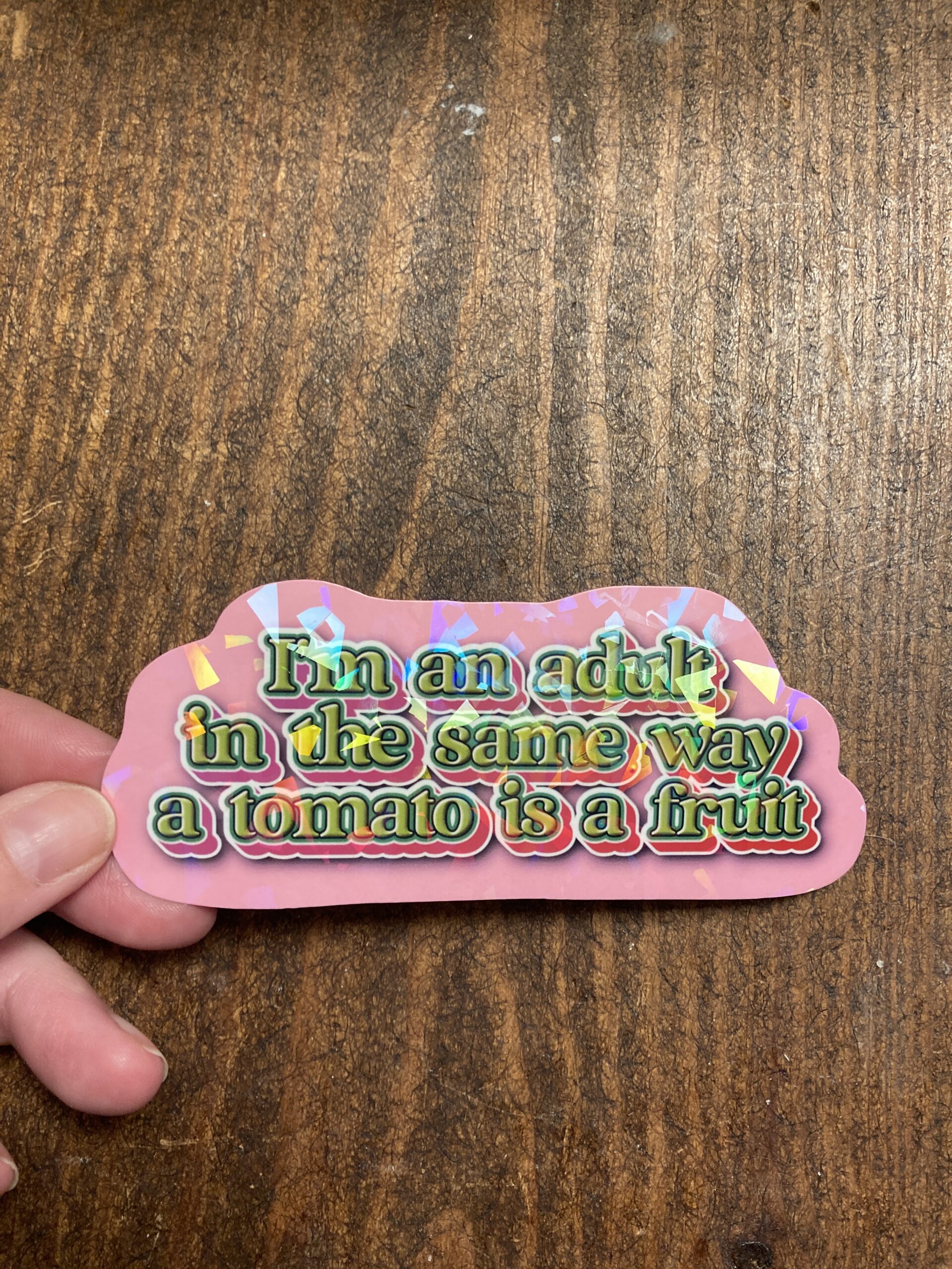 DIE CUT STICKER - The same way