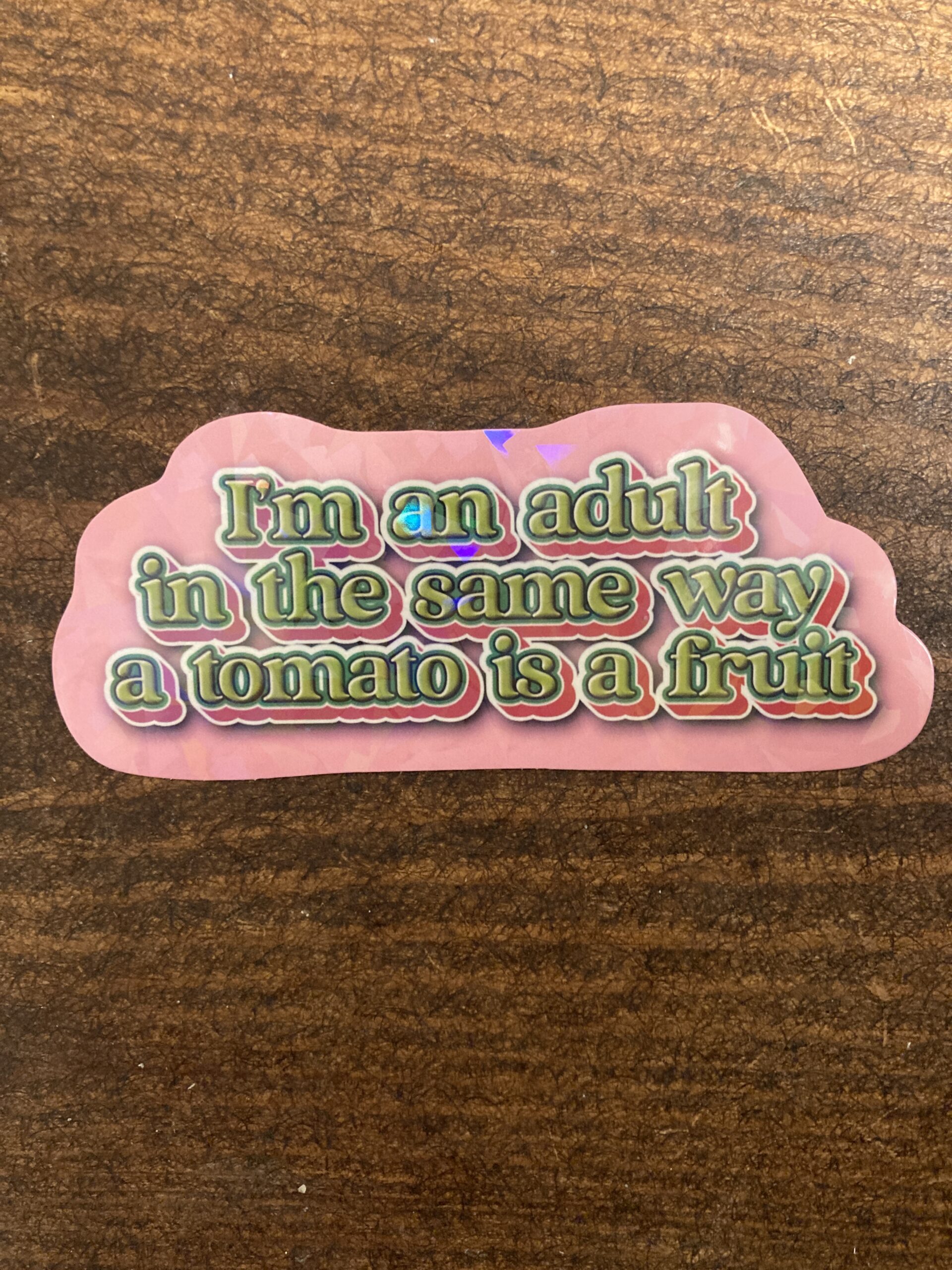 DIE CUT STICKER - The same way