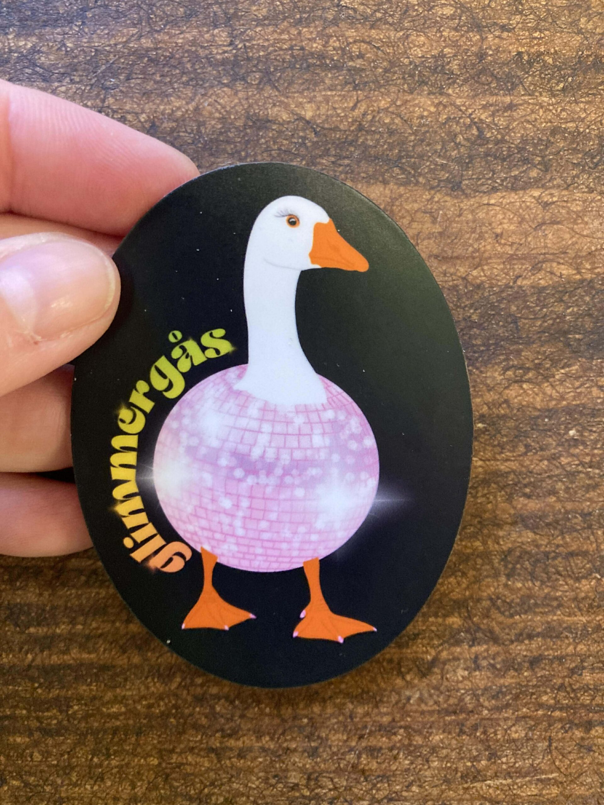 DIE CUT STICKER - Glimmergås