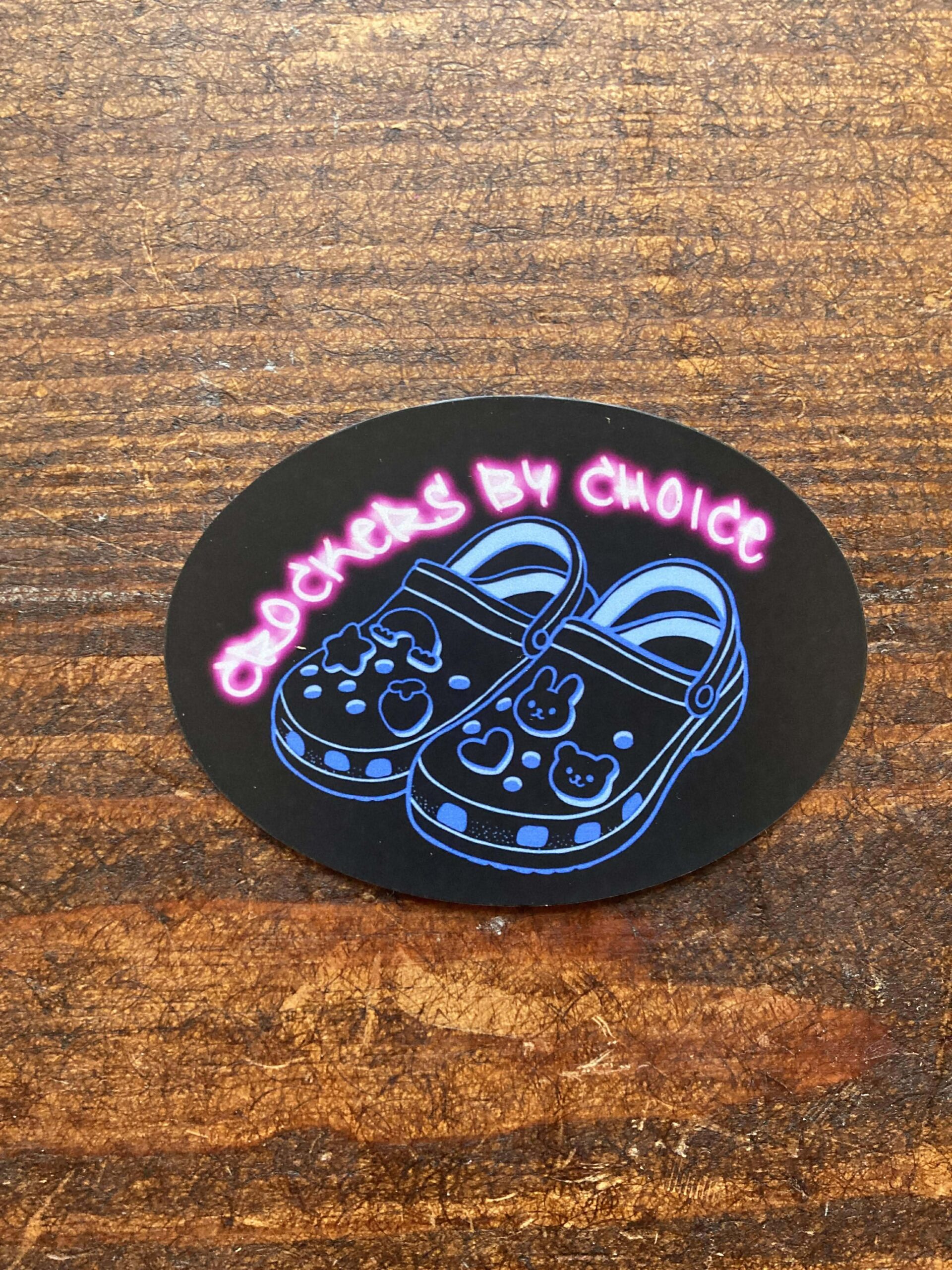 DIE CUT STICKER - Crockers by choice