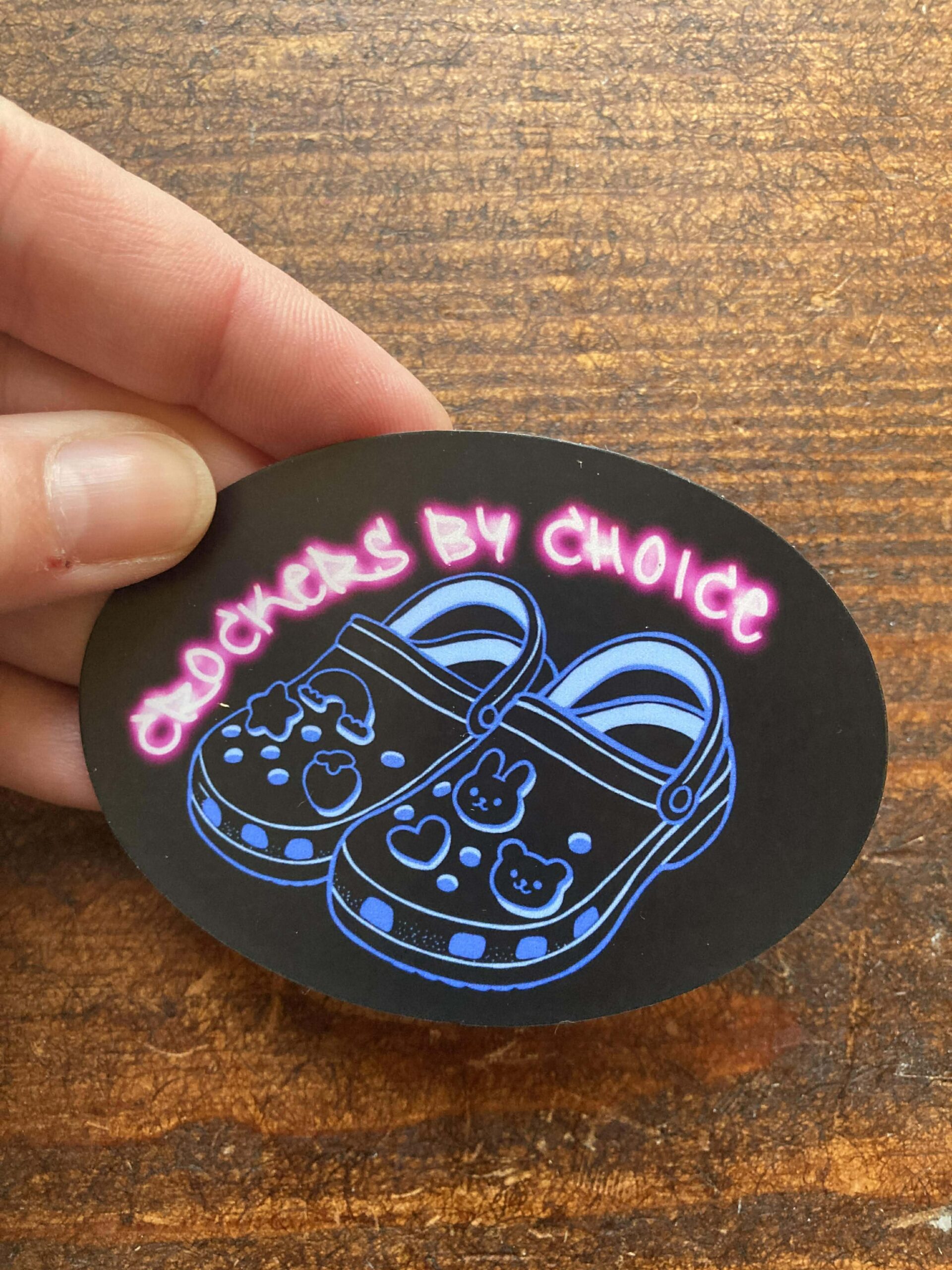 DIE CUT STICKER - Crockers by choice