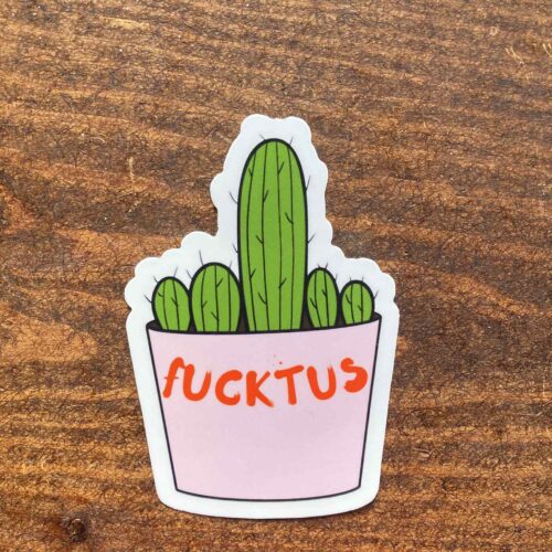 DIE CUT STICKER - Fucktus