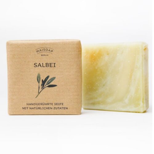 SÆBE TIL HÆNDER, KROP & ANSIGT - Salvie & grønt ler